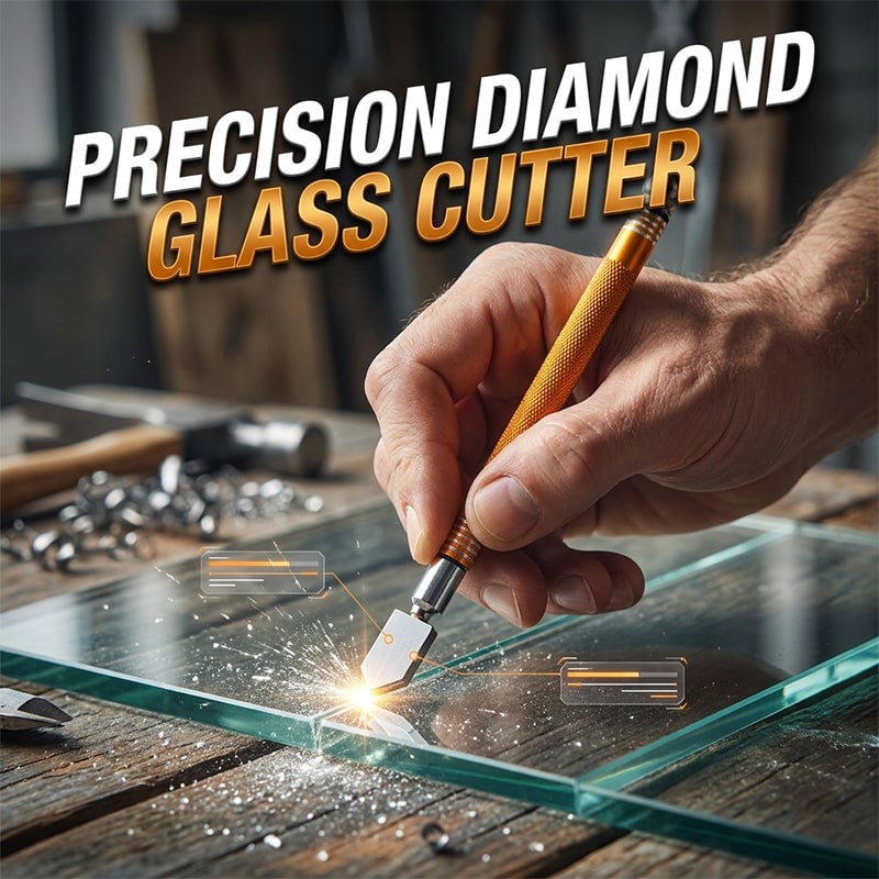Professional Diamond Glass Cutter