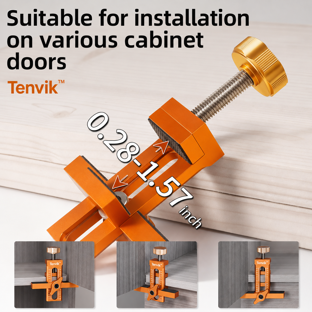 Cabinet Door Mounting Jig