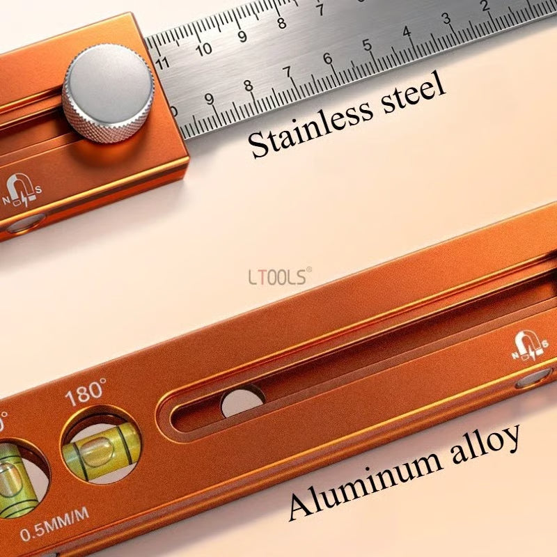Multifunctional Marking Level Ruler