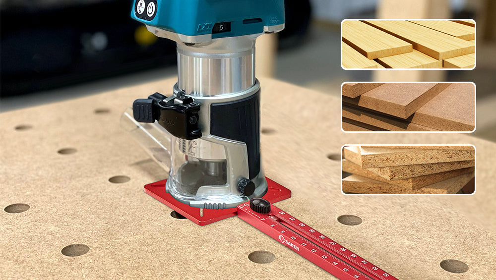 Tenvik 4-in-1 Router Milling Groove Bracket