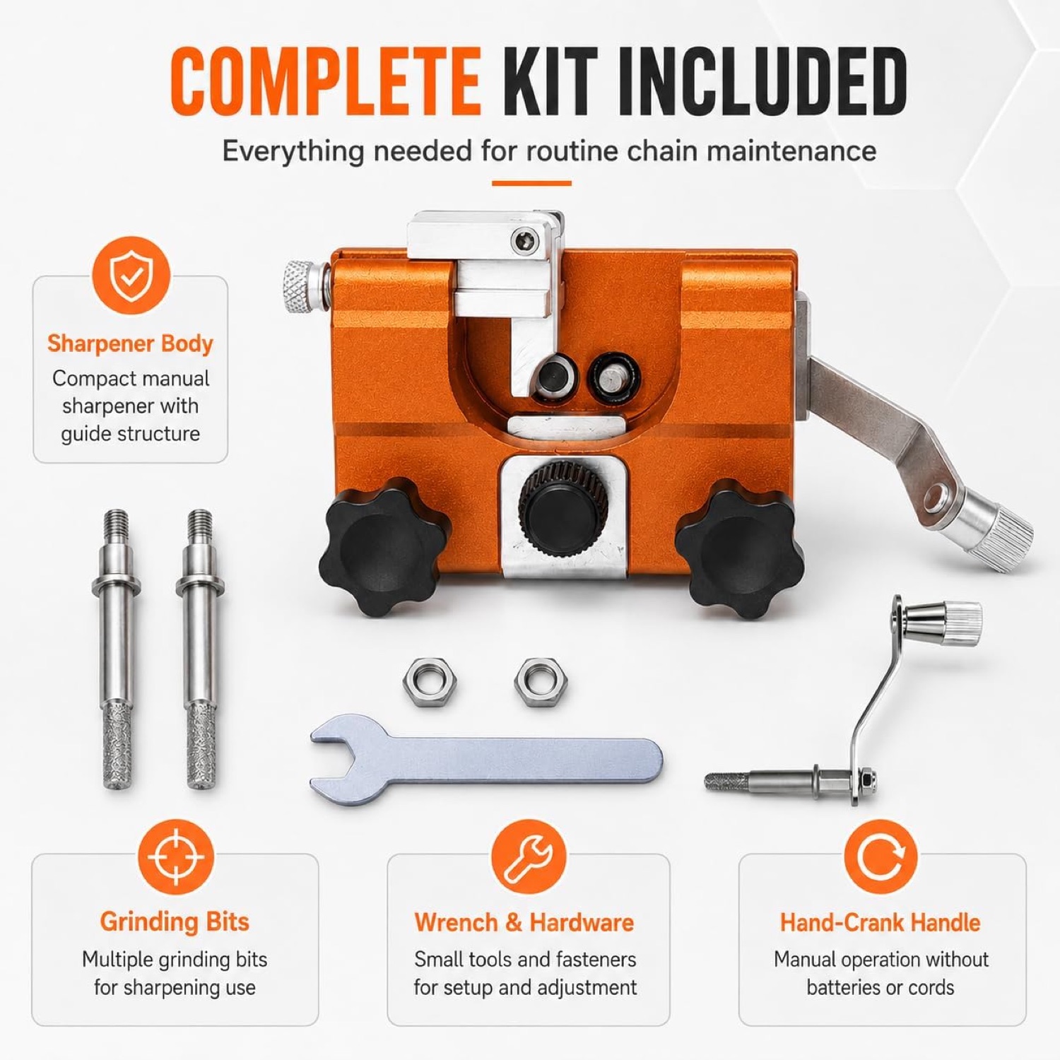 Tenvik Chainsaw Sharpener