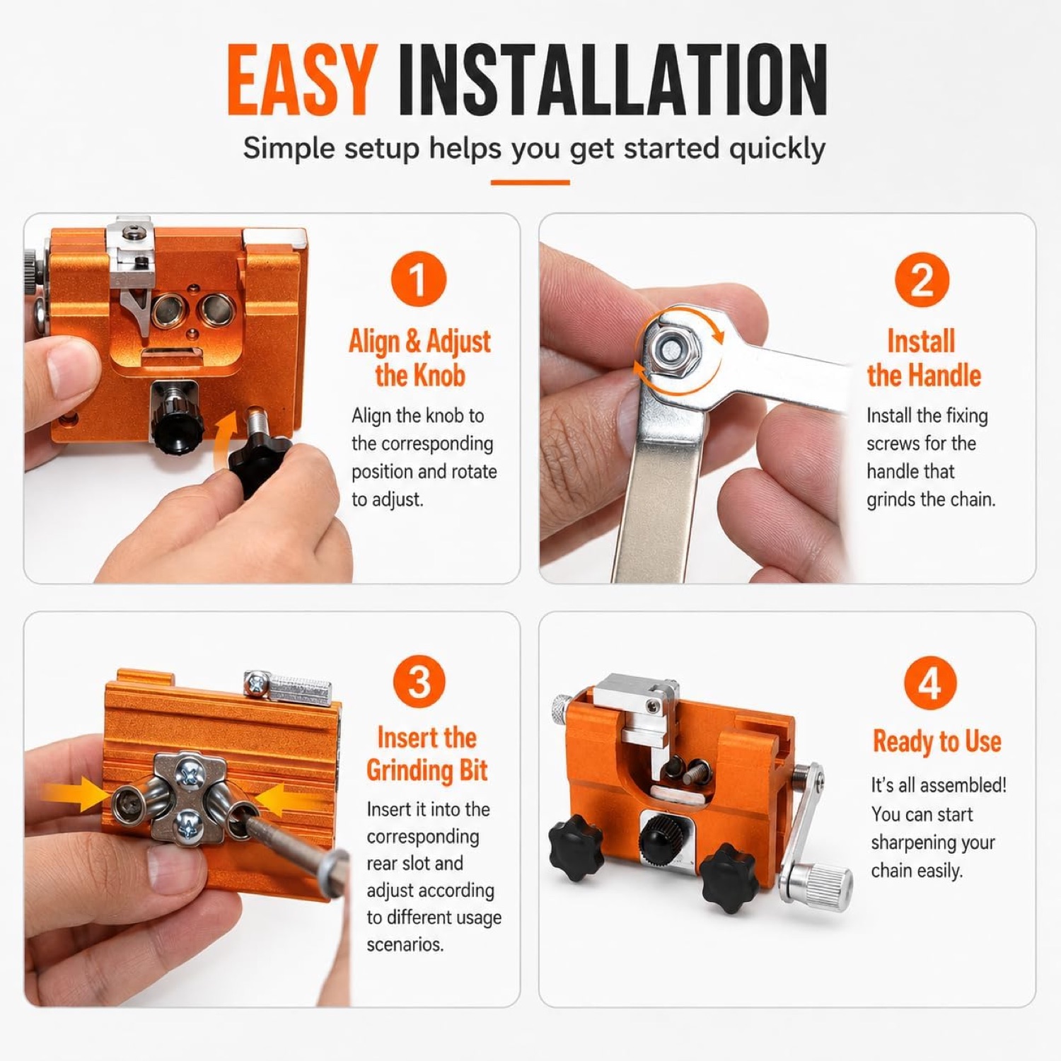 Tenvik Chainsaw Sharpener