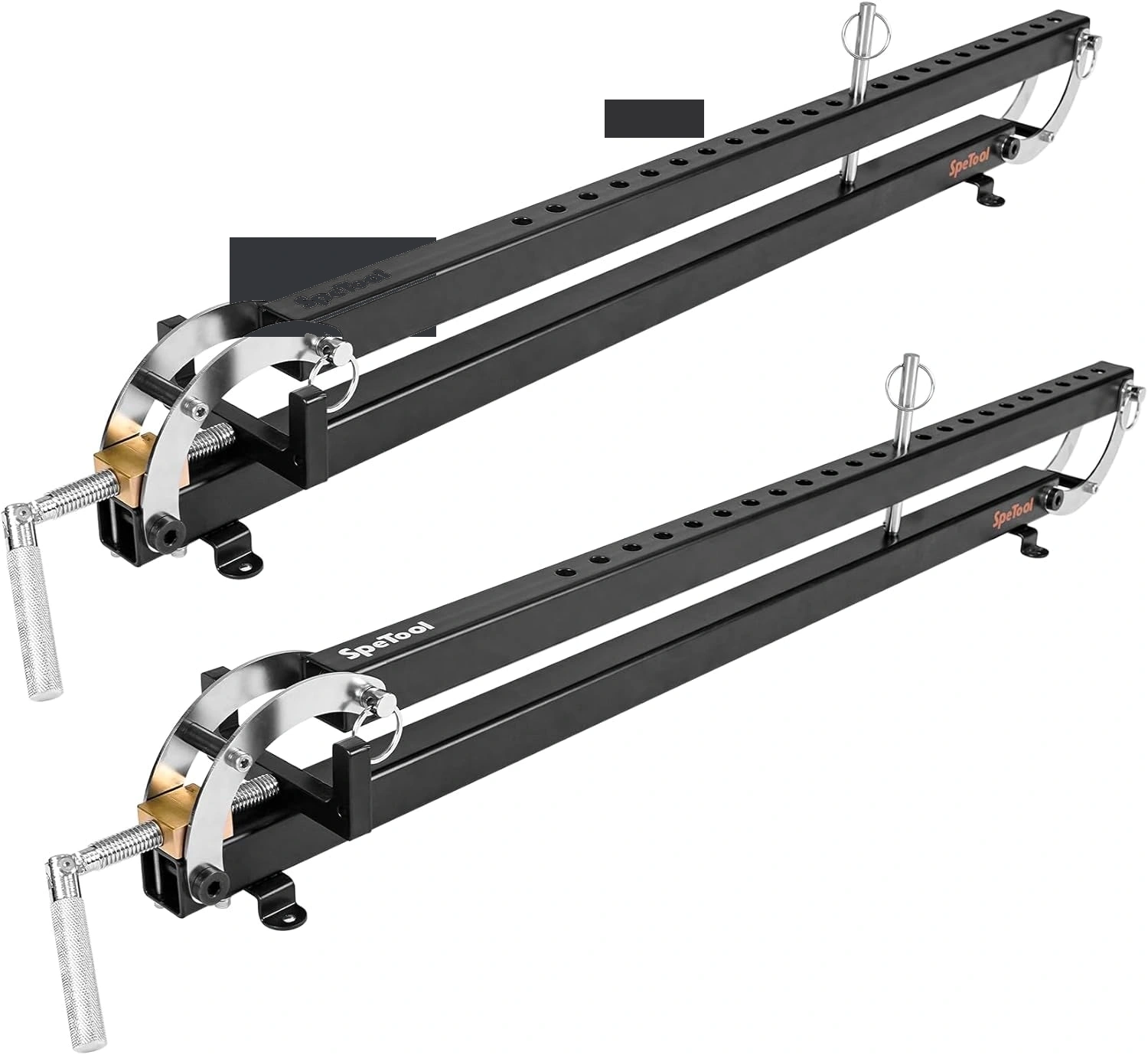 Tenvik™ 24 Inch Panel Clamp 2-Pack — 4-Way Pressure Steel Parallel Clamps
