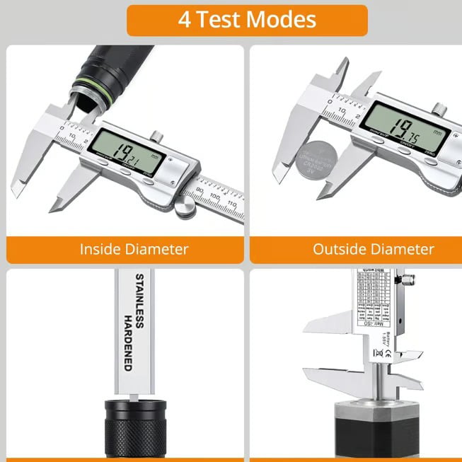 High-Precision Stainless-Steel Digital Vernier Caliper 6 inch/150mm