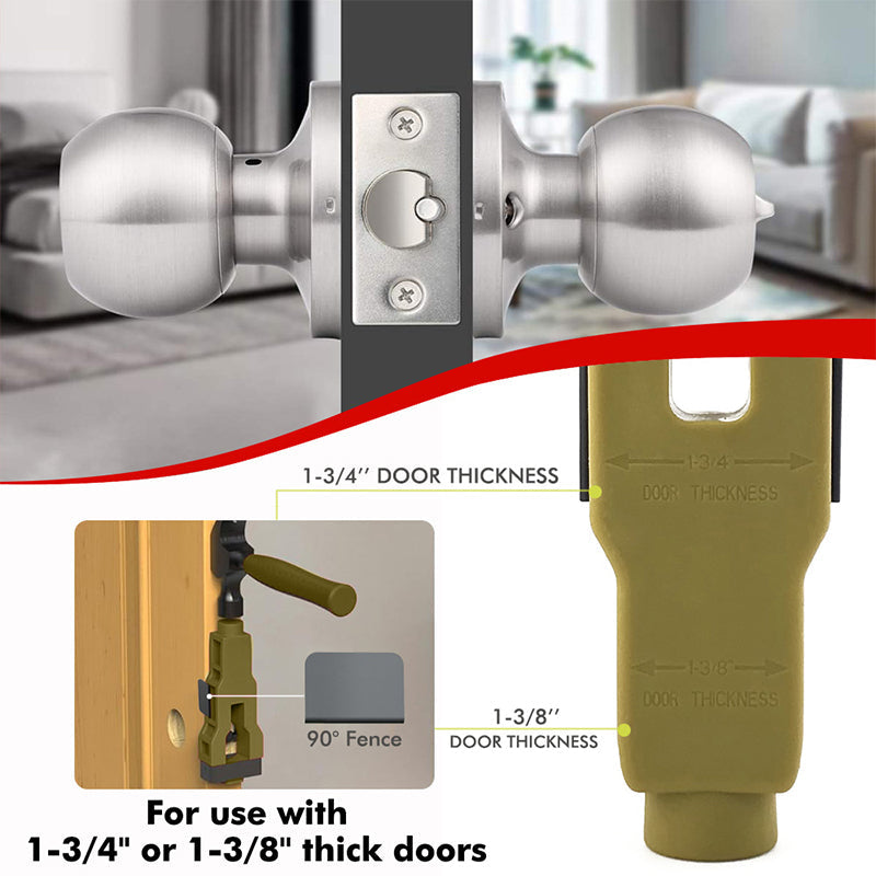 Professional Door Latch Installation Tool