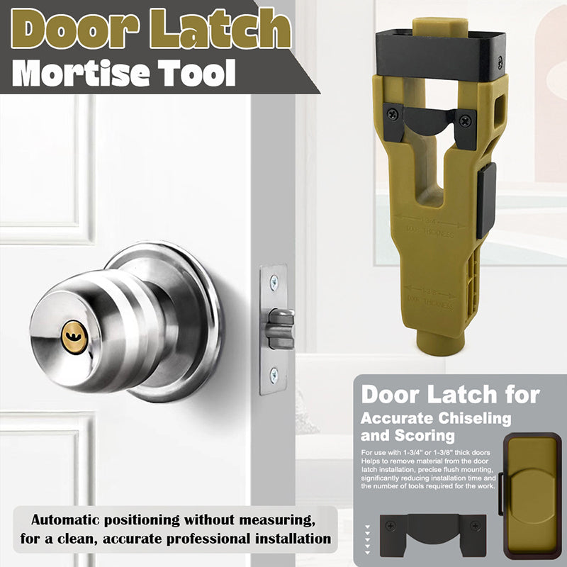 Professional Door Latch Installation Tool