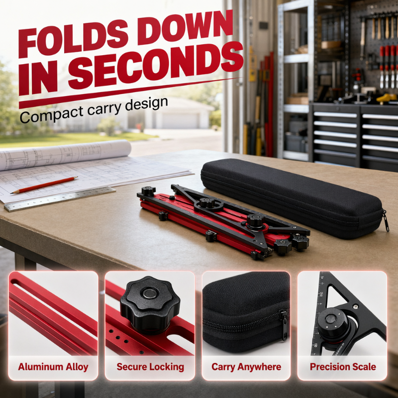 Multi-Function Woodworking Marking Tool Kit